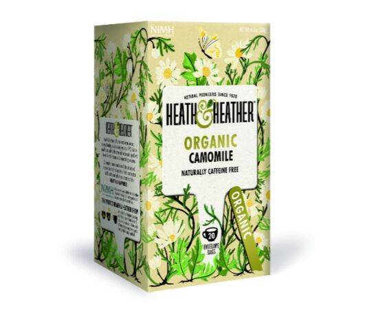 Heath&H Organic Camomile [20 Bags] Heath & Heather