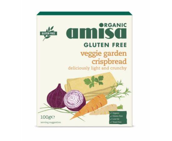 Amisa Veggie Garden Crispbread [100g] Amisa