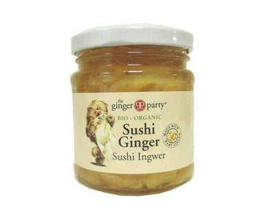 Ginger Party Organic Pickled Sushi Ginger [190g] Ginger People