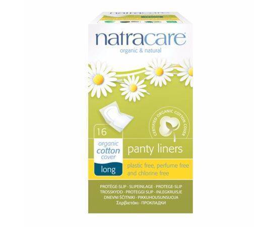 Natracare Panty Liners - Long Wrapped [16s] Natracare