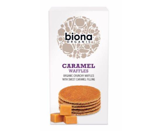 Biona Organic Caramel Waffles [175g] Biona