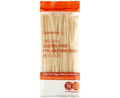 Clearspring Organic GF 100% Brown Rice Noodles [200g] Clearspring