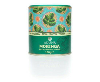 Aduna 100% Organic Moringa Superleaf Powder [100g] Aduna