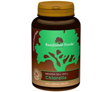 Rainforest/F Chlorella 500Mg Tablets [300s] Rainforest Foods