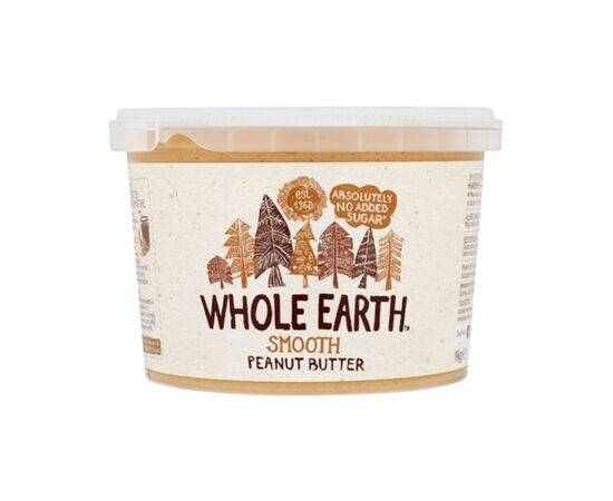Whole/E Peanut Butter - Original Smooth [1kg x 2] Whole Earth