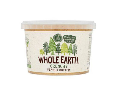 Whole/E Peanut Butter - Original Crunchy [1kg x 2] Whole Earth