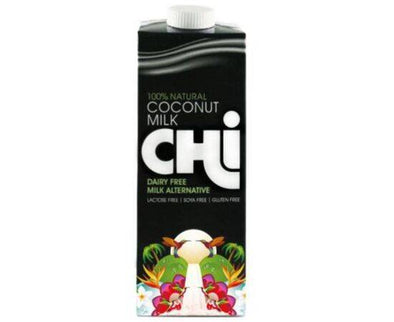 Chi 100% Natural Coconut Milk [1Ltr x 12] Chi