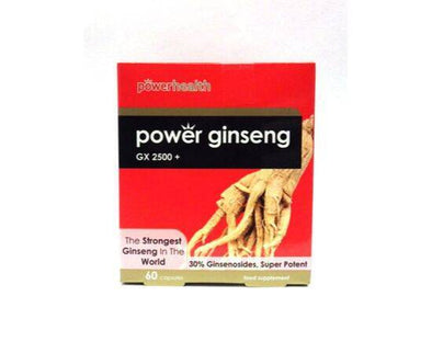 Power/H Korean Ginseng Gx2500+ Capsules [60s] Power Health