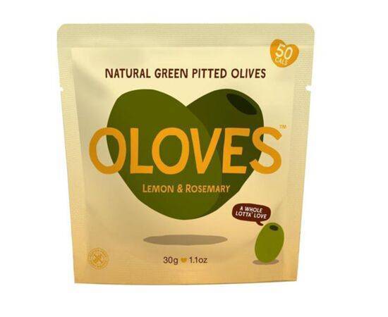 Oloves Lemon Rosemary Garlic Green Olives [30g x 10] Oloves