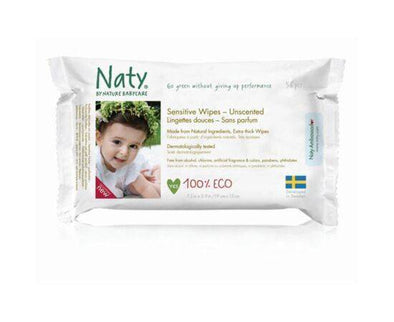 N/Baby Wipes - Unscented Sensitive [390g] Nature Baby