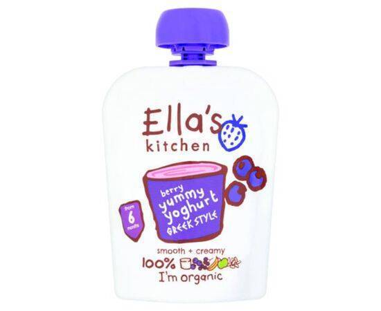 Ellas/K Greek Yoghurt & Berries 6m+ [90g x 6] Ellas Kitchen