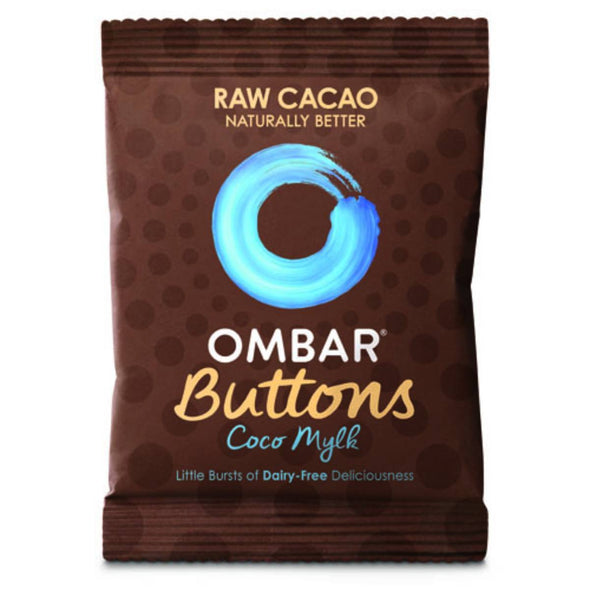 Ombar Coco Mylk Dairy Free Chocolate Buttons 25g x 15