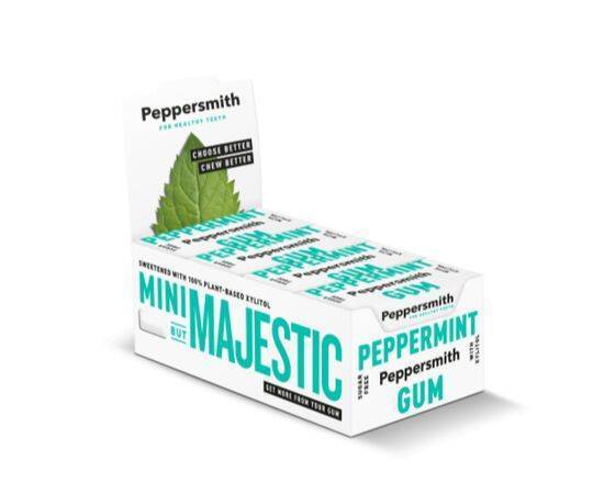 Peppersmith Xylitol Peppermint Gum [15g x 12] Peppersmith