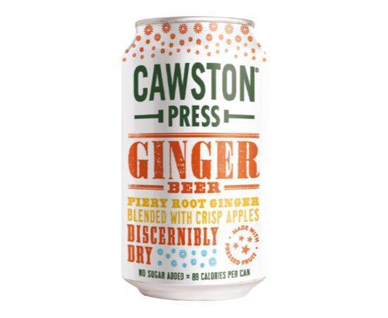 Cawston Sparkling Ginger Beer - Cans [330ml x 24] Cawston