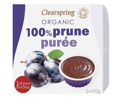 Clearspring Organic 100% Prune Puree [100g x 2] Amisa