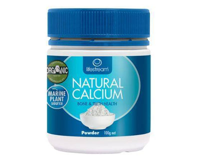 Lifestream Organic Natural Calcium Powder [100g] Lifestream
