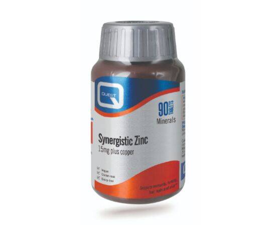 Quest Synergistic Zinc 15Mg Tablets [90s] Quest