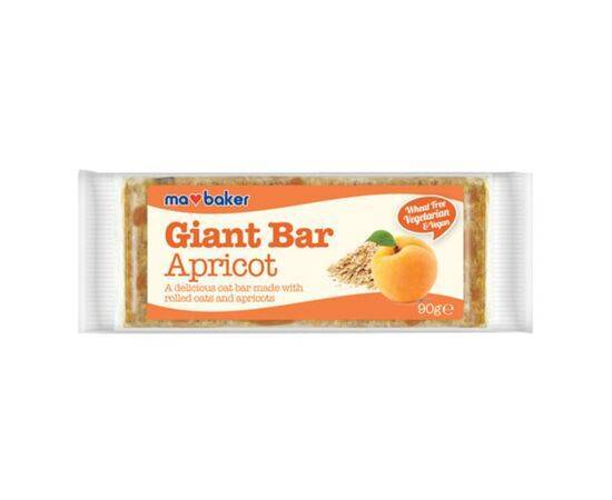 Ma Baker Giant Bar - Apricot [90g x 20] Ma Baker