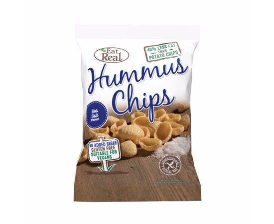 Eat Real Hummus Sea Salt Chips [45g x 12] Eat Real