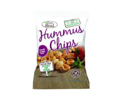 Eat Real Hummus Tomato & Basil Chips [45g x 12] Eat Real