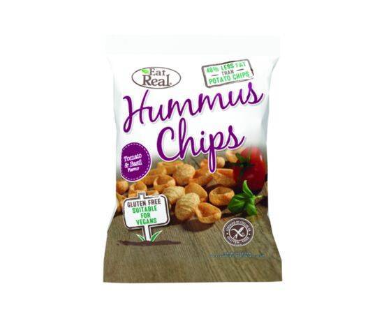 Eat Real Hummus Tomato & Basil Chips [45g x 12] Eat Real