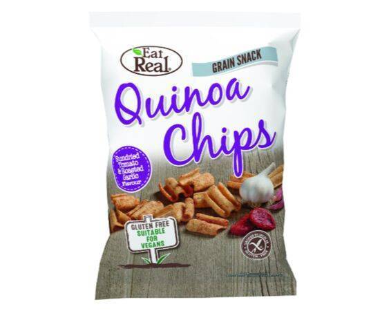 Eat Real Quinoa Tomato & Garlic Chips [30g x 12] Eat Real