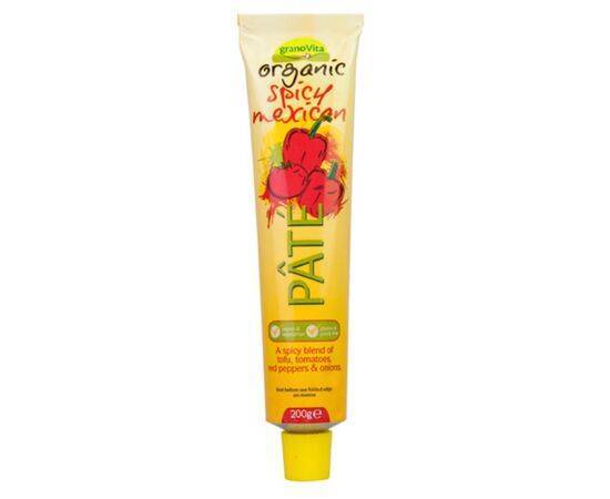 Granovita Spicy Mexican Tofu Pate Org Tube [200g x 12] Granovita