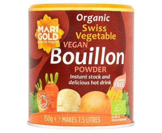 Marigold Swiss Vegetable Bouillon - Org & Vegan [150g] Marigold