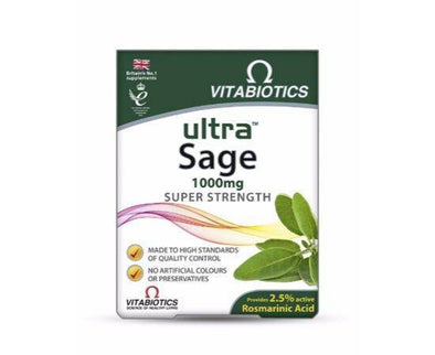 Vitabiotics Ultra Letsultra Sage Tabs [30s] Vitabiotics