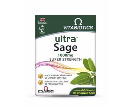 Vitabiotics Ultra Letsultra Sage Tabs [30s] Vitabiotics