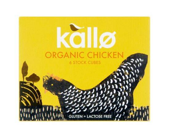 Kallo Chicken Stock Cubes - Organic [66g x 15] Kallo