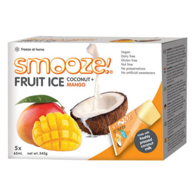 Smooze Mango Fruit Ice (65mlx5) x 6