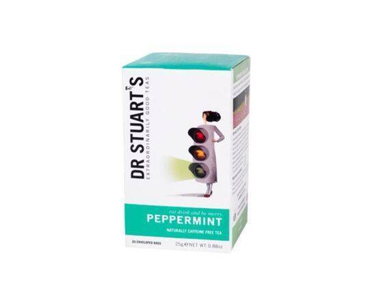 Dr Stuarts Peppermint Enveloped Tea [15 Bags x 4]