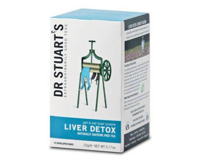 Dr Stuarts Liver Detox Enveloped Tea [15 Bags x 4] Dr Stuarts