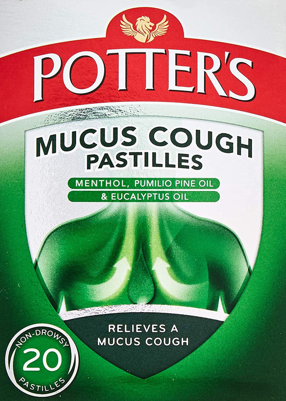 Potter's Mucus Cough Pastilles (20)