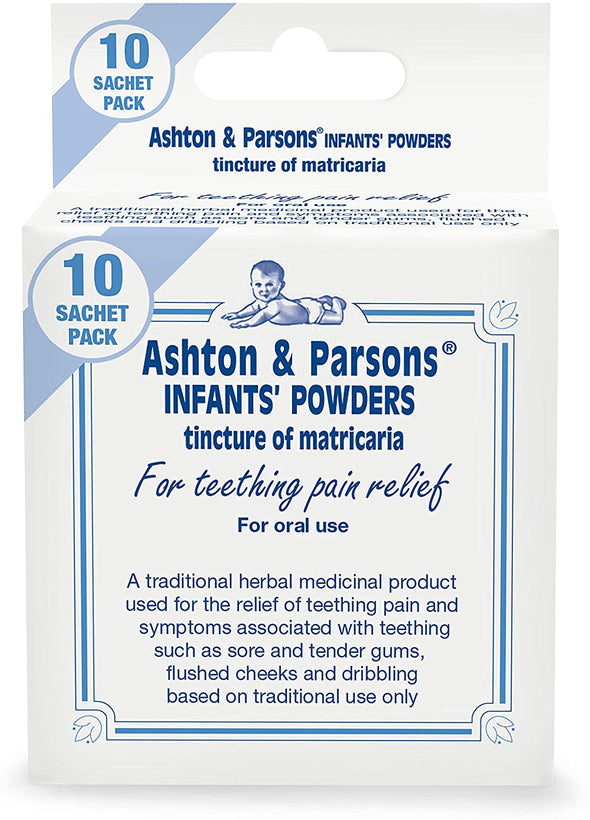 Ashton & Parsons Infant Teething Powder 10 Sachets