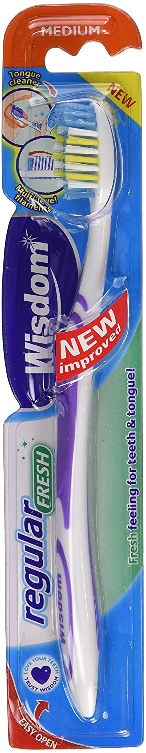 Wisdom Regular Fresh Medium Toothbrush