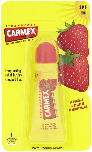 Carmex Strawberry Tube SPF15 10g