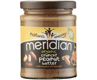Meridian Org Peanut Butter Crunchy Pinch Of Salt [280g] Meridian