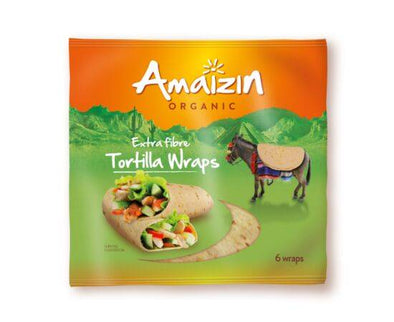 Amaizin Tortilla Wraps Extra Fibre [240g] Amaizin
