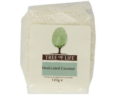 Tree Of Life Coconut Desiccated [125g x 6] Tree Of Life