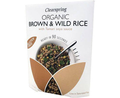 Clearspring 90 Sec BrownRice With Tamari [250g] Clearspring