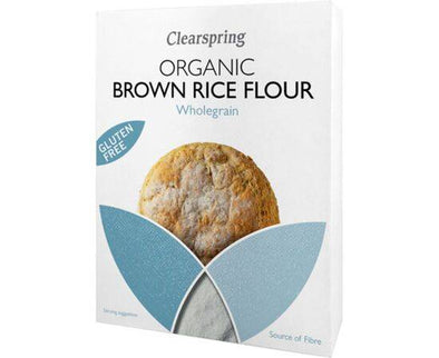 Clearspring Org GF BrownRice Flour [375g] Clearspring