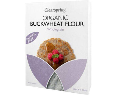 Clearspring Org GF WholeBuckwheat Flour [375g] Clearspring