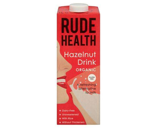 Rude/H Hazelnut Drink[1Ltr] Rude Health