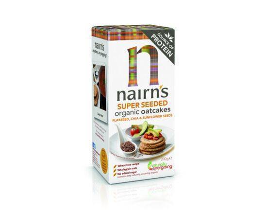 Nairns Super Seeded OrgOatcake [200g] Natural Balance Foods