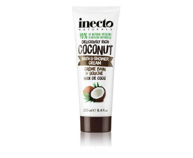 Inecto Nat Coconut Bath&Shower Cream [250ml] Inecto