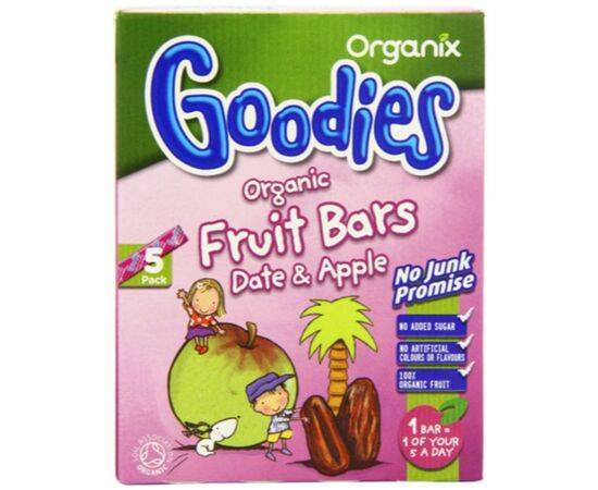 Goodies Date/App Fruit Bar Mult 12m+ [(17gx6) x 6] Goodies