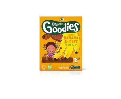 Goodies Date/Ban Fruit Bars Multi 12m+ [(17gx6) x 6] Goodies