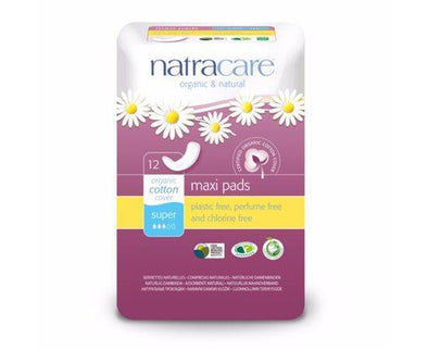 Natracare Natural Maxi Pads - Super [12s] Natracare